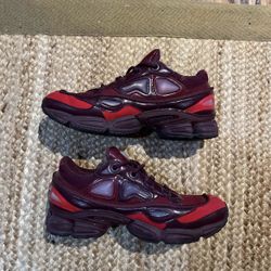 Raf simons ozweego hot sale 3 burgundy