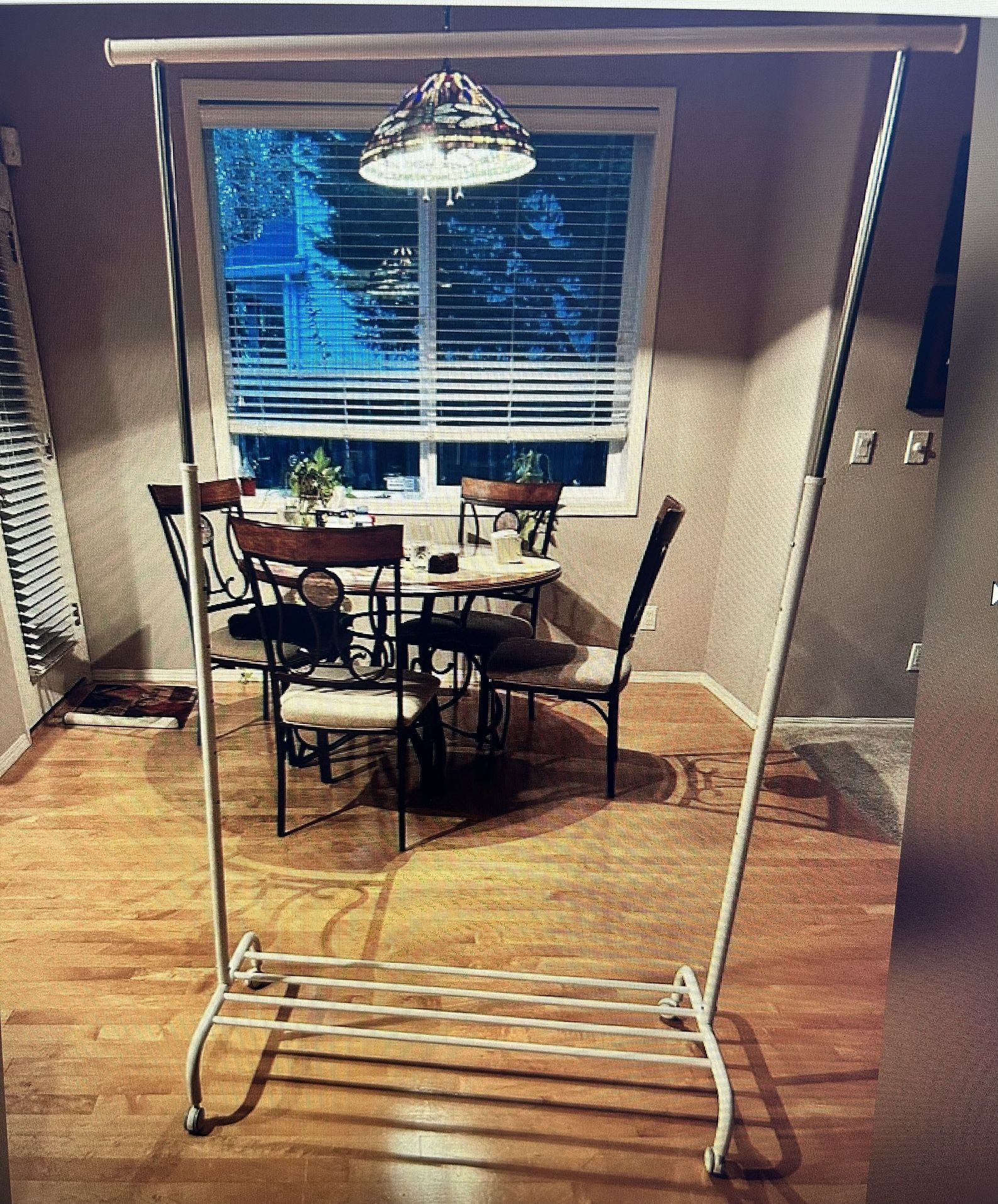 Rolling Clothes Rack