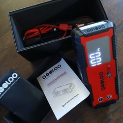 Jump Starter Car Battery Jump Start Portable Power Bank Tool 