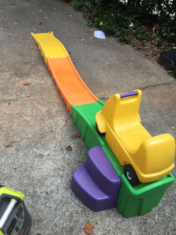 Little tikes straight shot roller coaster