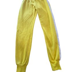 Yellow Medium Sweatpants
