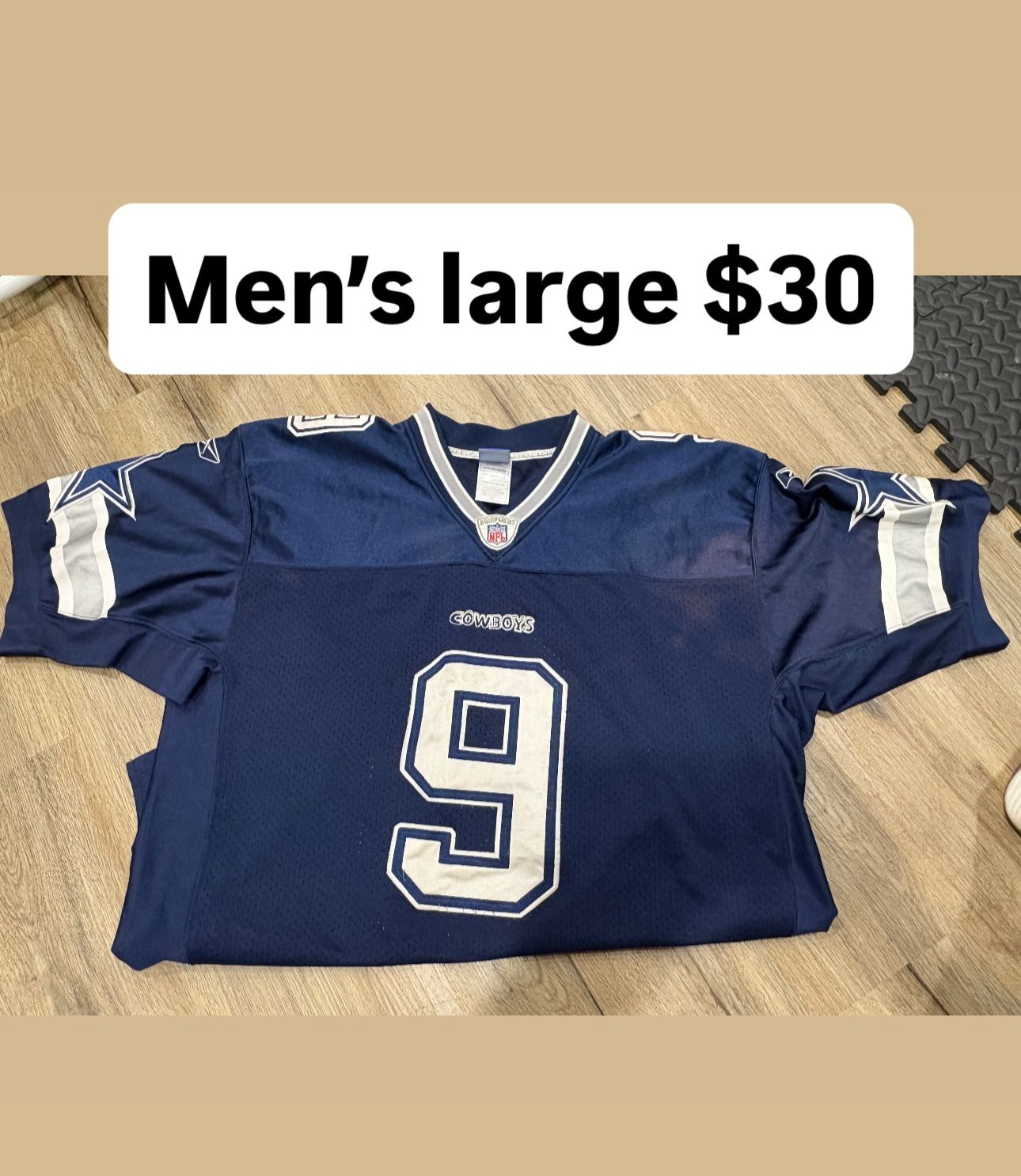 Cowboys jersey Romo Size Large 