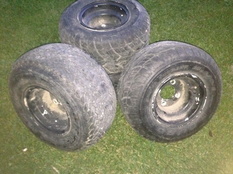 Golf cart tires