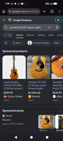 Rare Vintage 12-string Acoustic Guitar