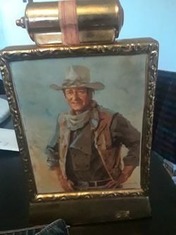 John Wayne collectible bottle