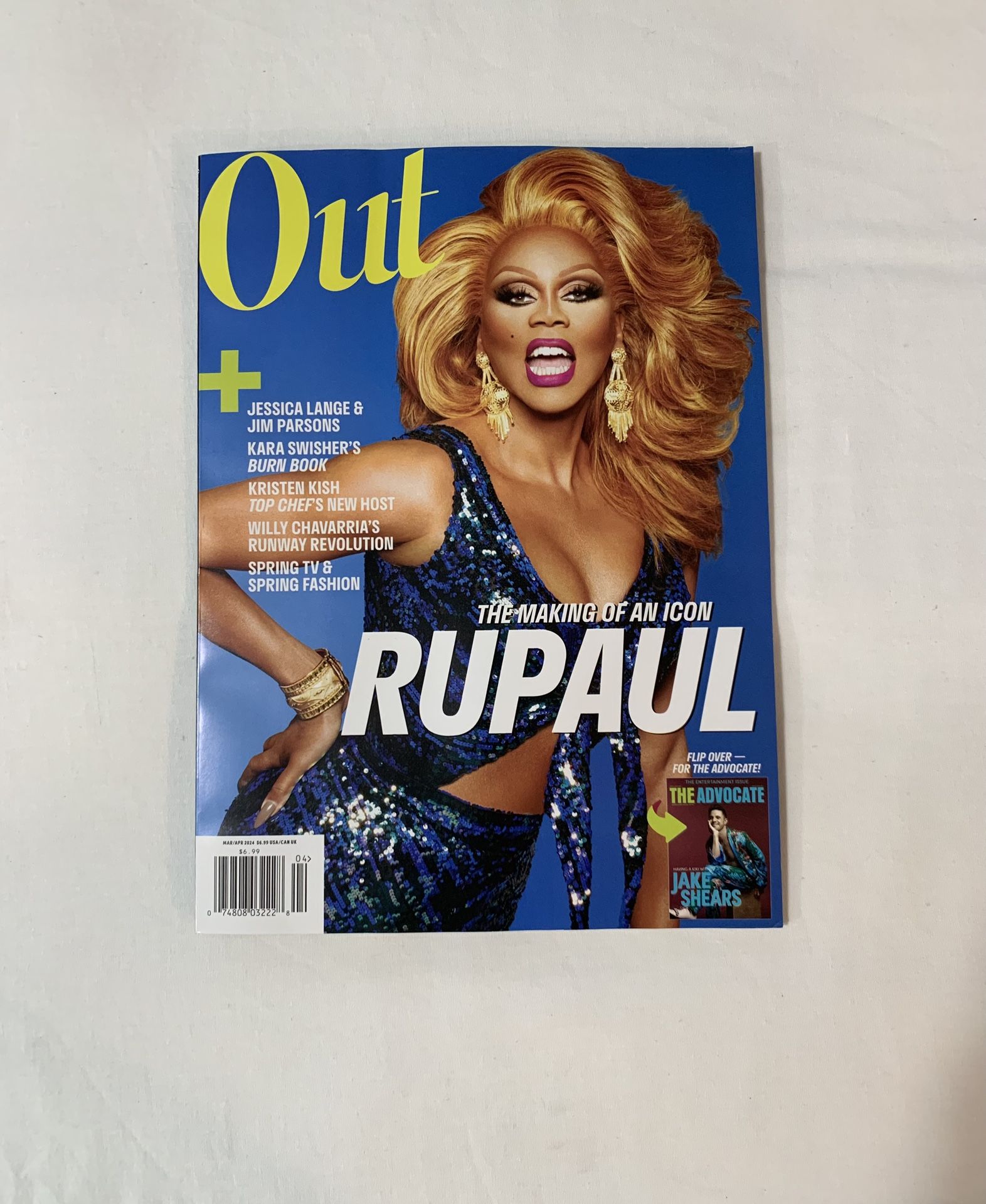 Out RuPaul “The Making of an Icon” Issue March/April 2024 Magazine