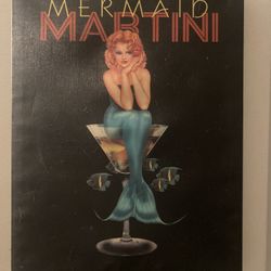 Ralph Burch FRAMED Art Print 15x18 "Mermaid Martini"