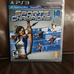 PS3 Sports Champions Game