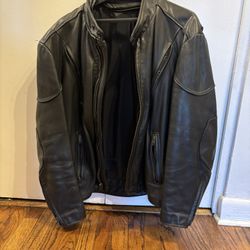 Motorcycle Leather Jacket And Pants 