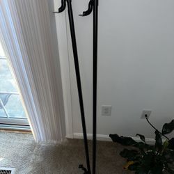 No Drill Curtain Rods X2