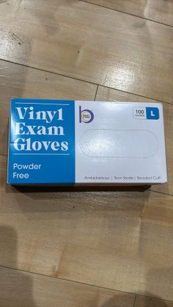 Vinyl Exam Gloves $3/box 
