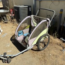 2-Child Bike Trailer 