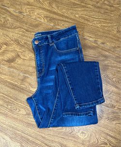 Maurices Women’s Med Wash Everflex High Rise Skinny Denim Jeans Plus size 16 Reg