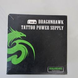 Dragonhawk Tattoo Power Supply LCD Portable Mini NIB 