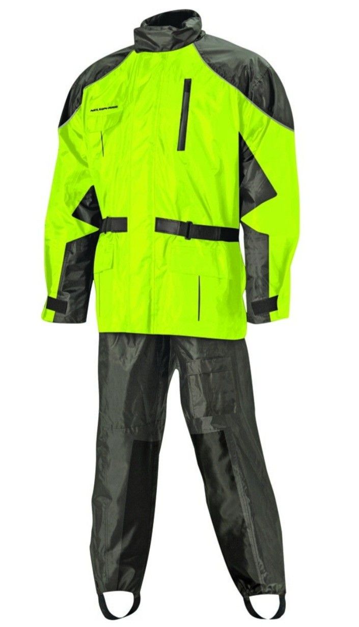 Motorcycle Rain Suit. Nelson Rigg. Sz XL