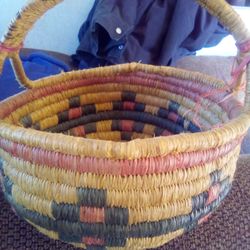Native American Indian Vintage Basket