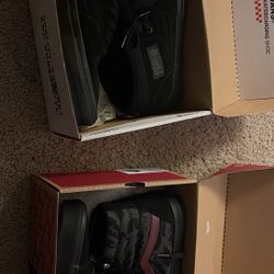 Two Pairs Of Van Shoes
