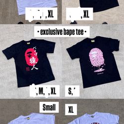 Bape Tees
