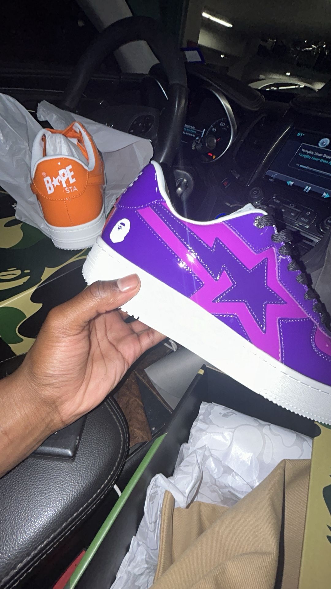 Bapesta Purple 