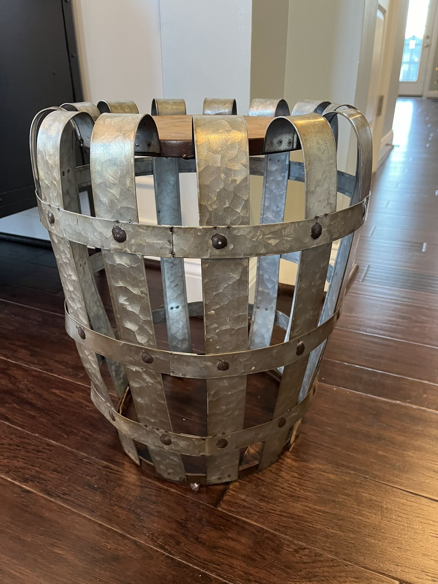 Industrial/Rustic End Table