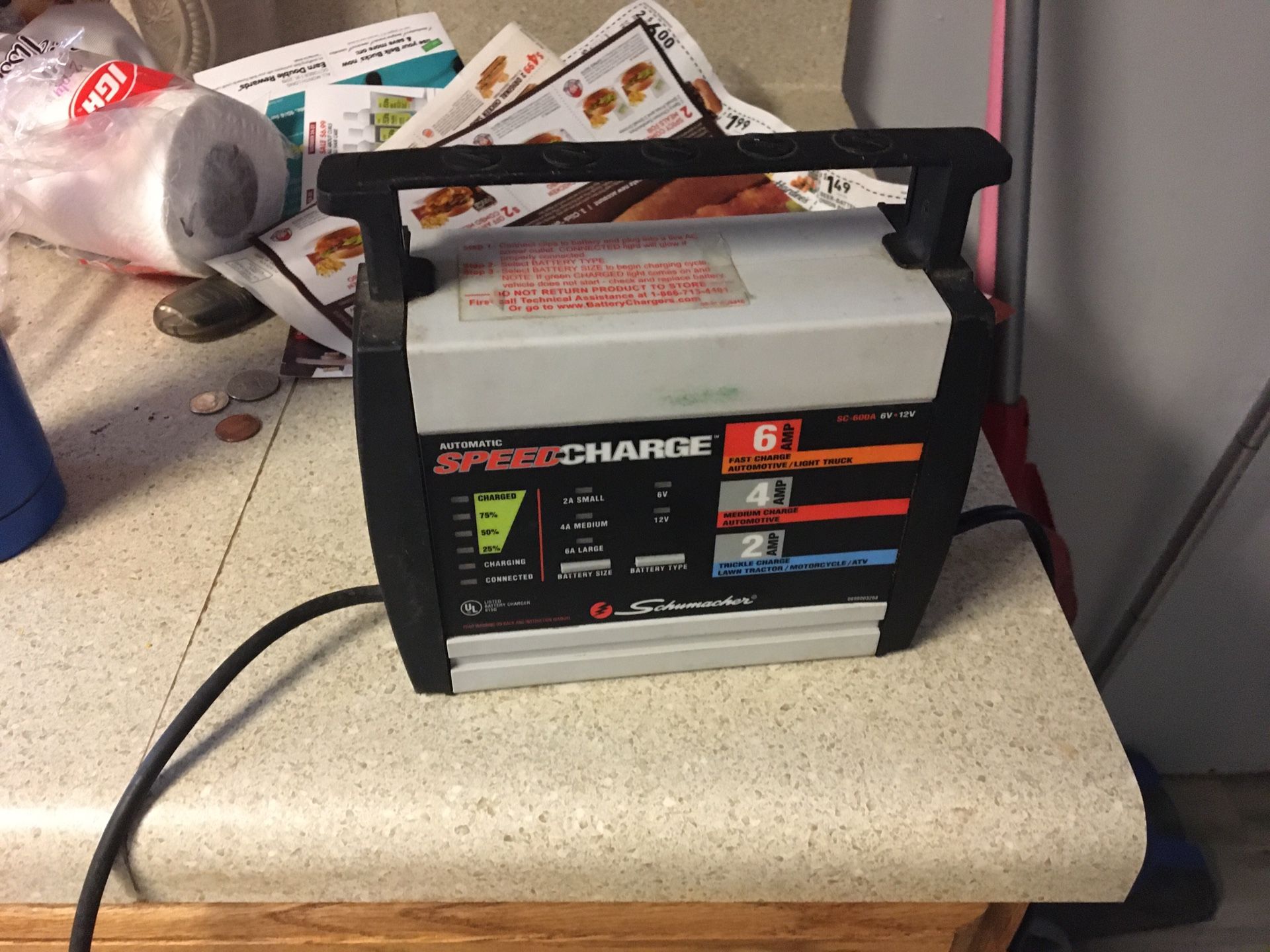Audio maximum speed charge
