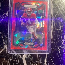 Jalen Milroe Quarterback Football Card