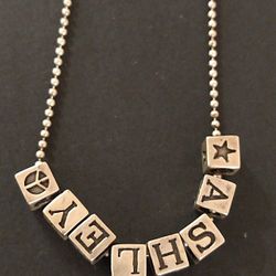 925 Silver Neackles.. Name .. Ashley