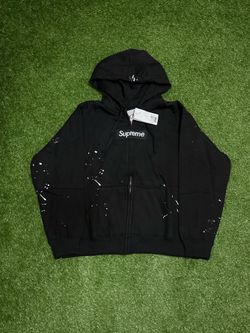 New Black Maison Margiela Zip Up