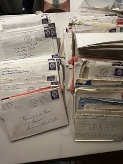 Lots Of Letters From The 1950s