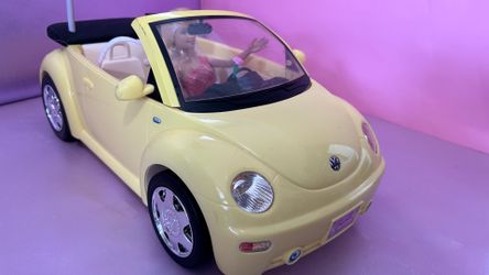 Barbie VW Volkswagen New Beetle Convertible RC Vehicle Playset Toy Collectible
