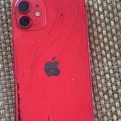 Red iPhone 12