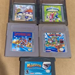 Game Boy Games Cartridges 