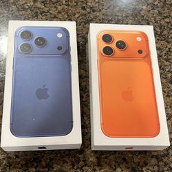 Apple iPhone 17 Pro Factory Unlocked 256 Gb With Year Warrnaty 