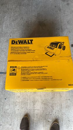 DeWalt portable electric air compressor model # D55146