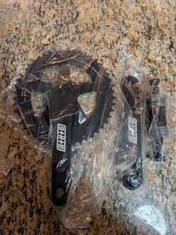 Brand new! State black label 144 BCD 170mm crankset w/bottom bracket 48t