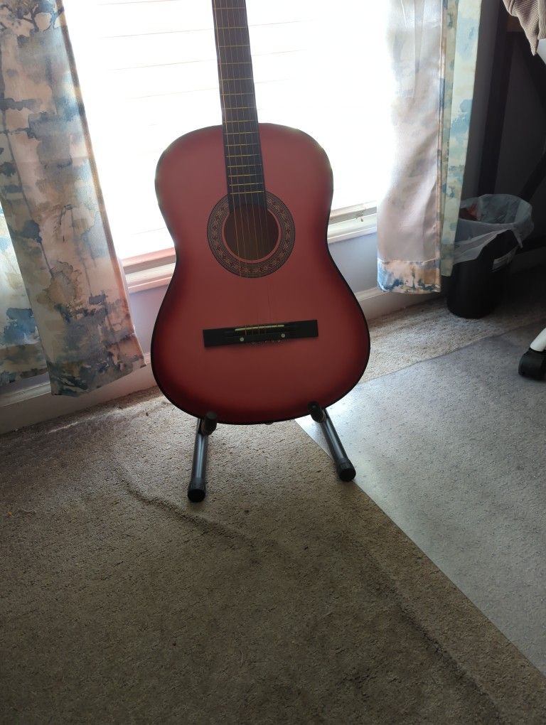 Pink Guitar
