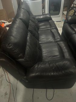 Leather couches for sale