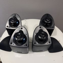 Mirage Nanosat Nano BLK  5.0 Satellite Speakers Black (4 Speaker Set) Tested