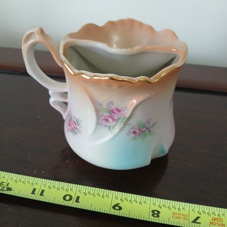 vintage Brandenburg porcelain shaving mug