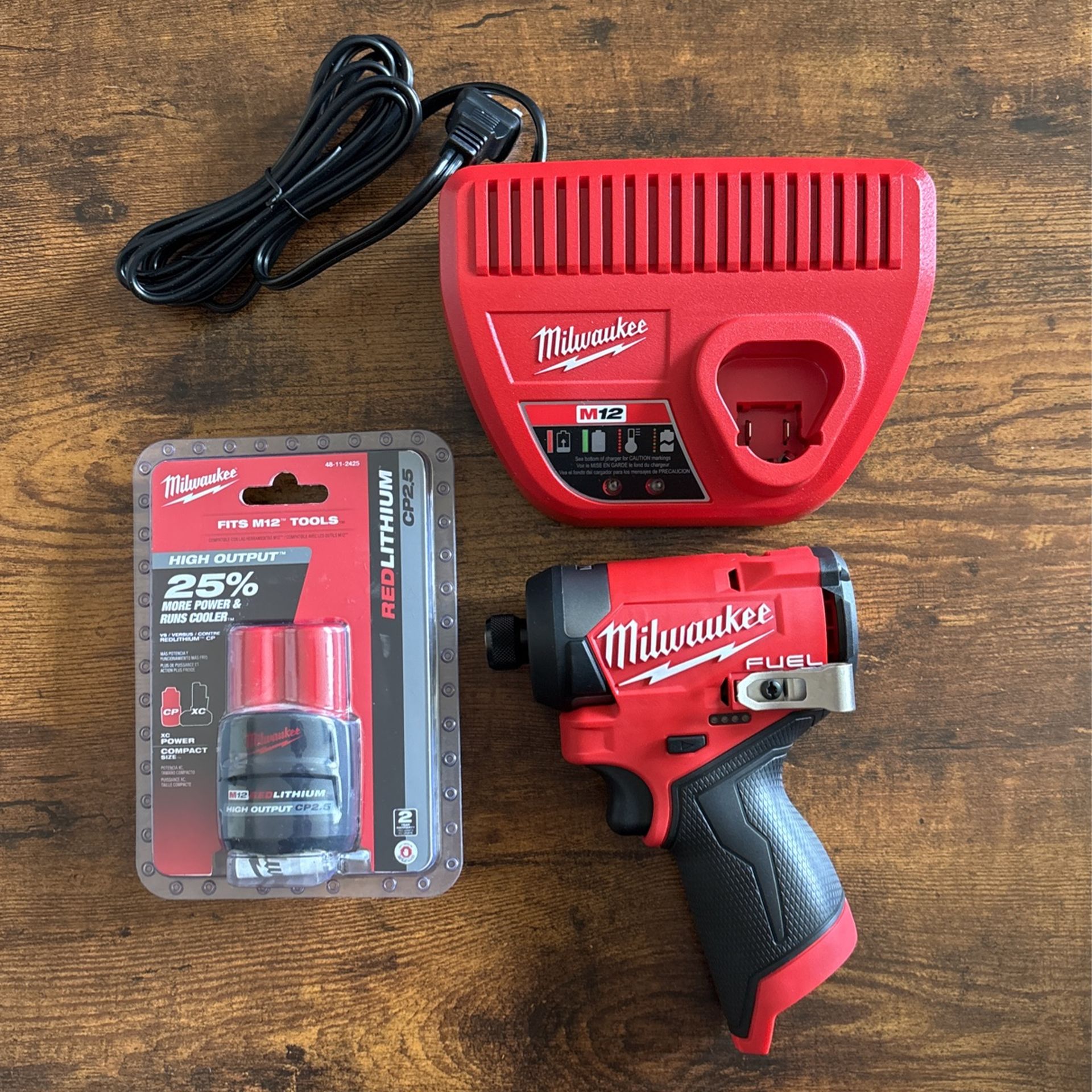 Milwaukee 1/4 Fuel Impact Set