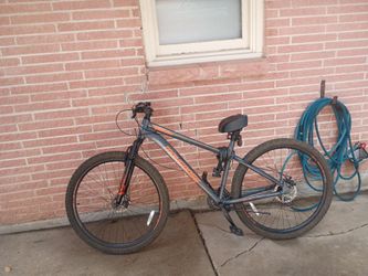 29" Mongoose Mountain Bike Gray and Orange