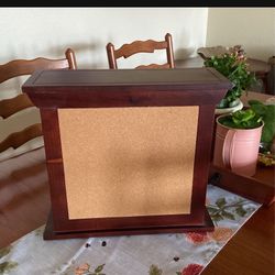 Desk Organizer Bulletin Board 