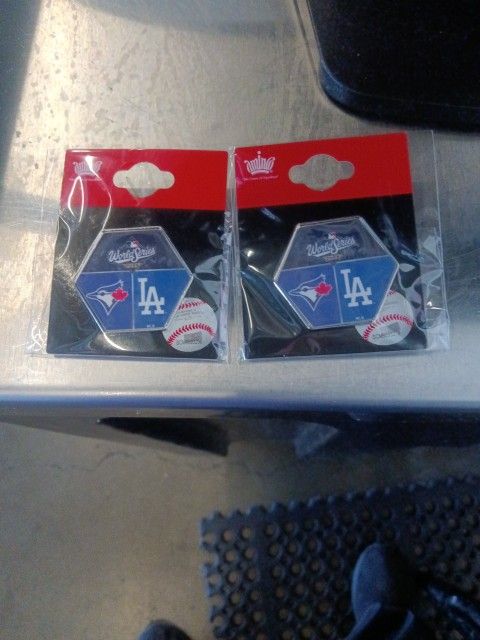 Dodgers World Series Pin 