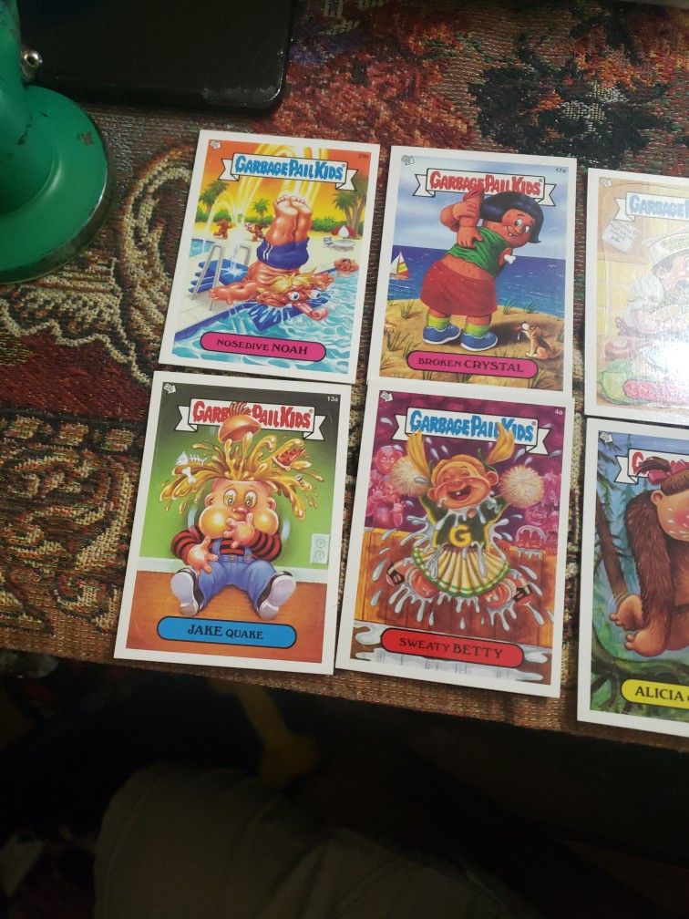 Garbage Pail Kids Stickers And Cards