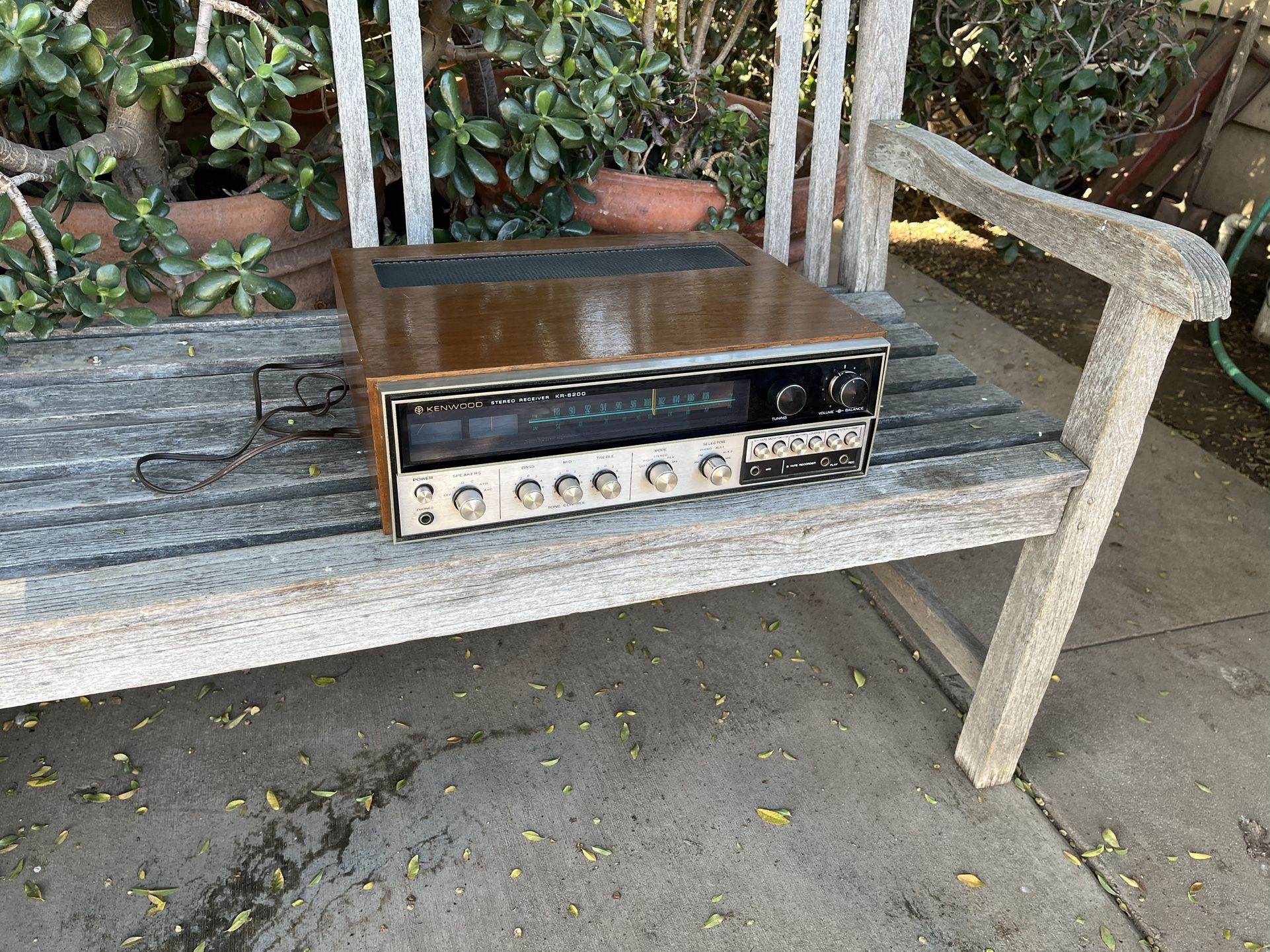Vintage Kenwood Receiver