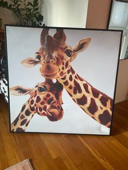 Giant Giraffe art