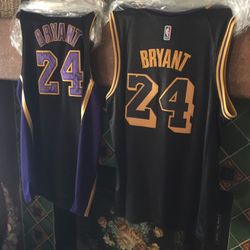 Authentic Kobe Bryant  Jerseys (XL) Both 200-OBO!