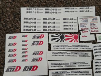 1/64 decals initial D, Spoon Sports, speed hunters