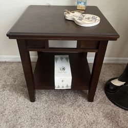 Side Table Solid Wood