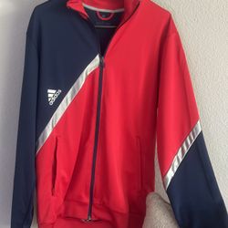 Adidas Men’s Zipper Jacket Size Large 